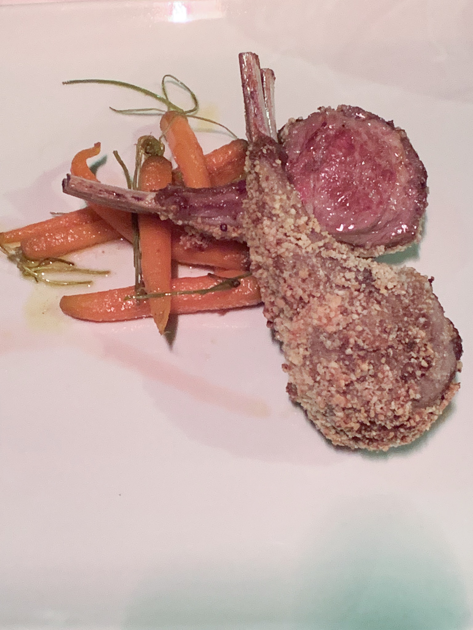 Lamb at Osteria Al Torcol, Sirmione, Lake Garda, Italy